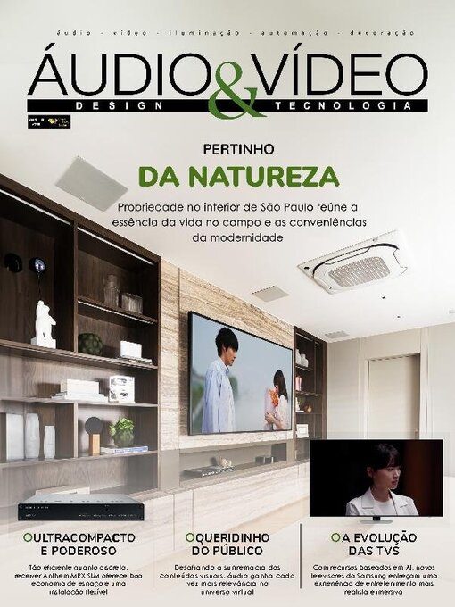 Title details for Áudio & Vídeo – Design e Tecnologia by EDICASE GESTAO DE NEGOCIOS EIRELI - Available